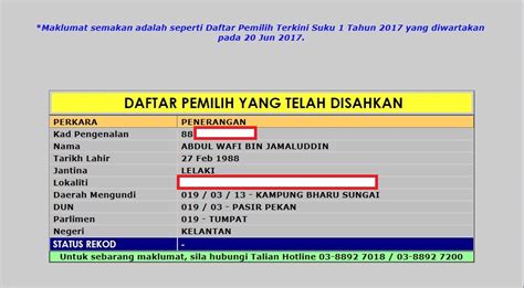 Sudahkah anda semak daftar mengundi dan semak tempat mengundi? Cara Semak Daftar Pemilih Suruhanjaya Pilihan Raya (SPR)