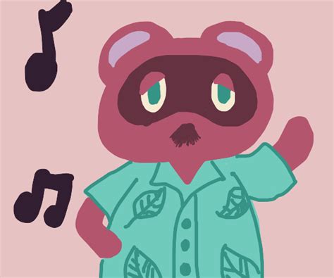 Tom Nook Dancing Drawception