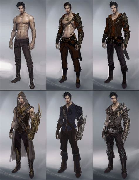 Male Character Concept Art