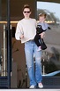 behati prinsloo enjoys some shopping with her daughter at barneys new ...