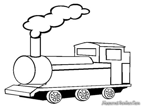 Mewarnai Gambar Kereta Api Untuk Anak Tk Gambar Mewarnai Kereta Api Images