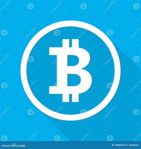 Bitcoin Icon Vector Illustration Stock Illustration Illustration Of