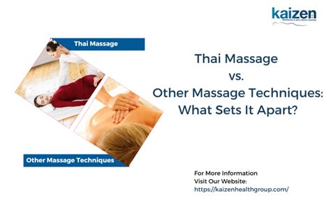 Thai Massage Vs Other Massage Techniques What Sets It Apart