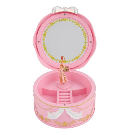 Otviap Music Musical Box Miniature Rotary Ballerina Girl Jewelry