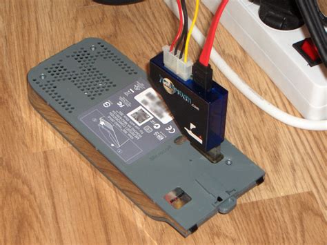 Xbox 360 Backup Your Harddrive And Memory Unit Minispy Sata Hard Drive Adapter