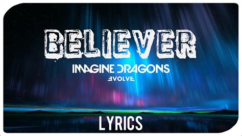 Imagine Dragons Believer Letra Lyrics Youtube