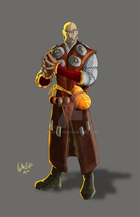 Warrior Monk Fantasy Character Finished By Cgartiste On Deviantart