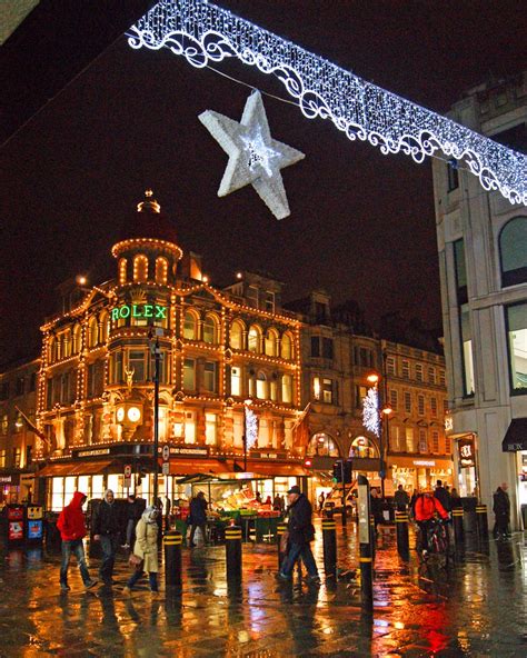Christmas Lights In Newcastle Upon Tyne I Took This Shot O Flickr