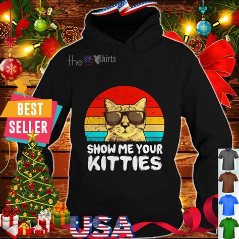 Cat Snow Me Your Kitties Vintage Shirt Hoodiesweater And V Neck T Shirt
