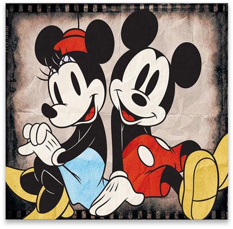 Artissimo Designs Mickey And Minnie Sit Macys Disney Wall Art