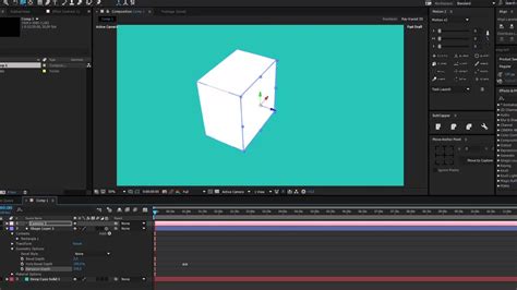 How To Extrude 2d Shapes Into 3d Objects In After Effects After