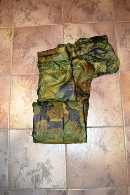 Us Army Issue Woodland Rain Poncho Army Issue