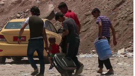 Desperate Syrians Seek Refuge In Lebanon Bbc News