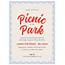 Picnic In The Park Childrens Birthday Party Invitations By Basic Invite