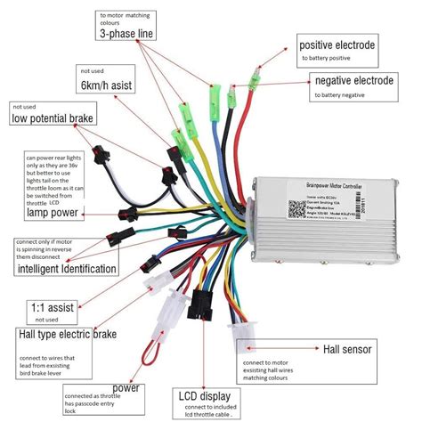 Electric Scooter Throttle Diagram 24 Volt Electric Bike Wiring