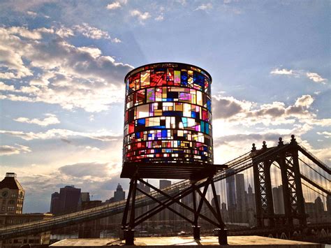 Artists Transform New York Citys Water Towers Into Works Of Art