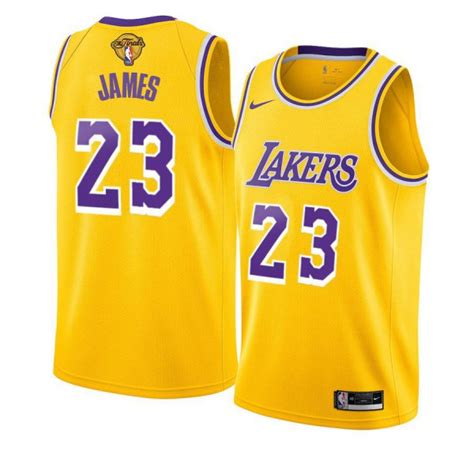 Lebron James Los Angeles Lakers Mens Nike 23 Swingman 2020 Final Patch