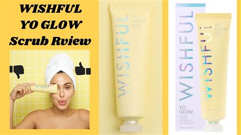 Huda Beauty Wishful Yo Glow Scrub Review Skincare Youtube