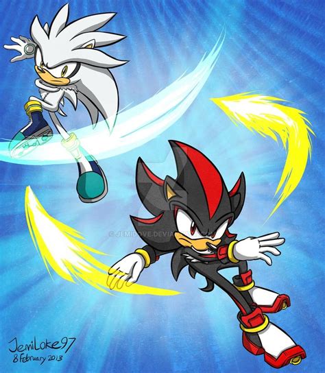 Psychic Knife Vs Chaos Spear By Jemidove On Deviantart Hedgehog Art Sonic And Shadow Sonic
