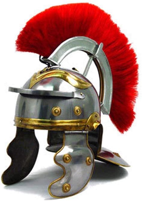 Amazon Com Roman Officer Centurion Historical Helmet Armor G Steel