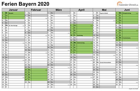 Kalender 2020 Bayern Zum Ausdrucken Din A4