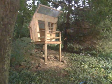 Tree fort with climbing wall access how cool is this. Constructing a Kid's Fort | HGTV