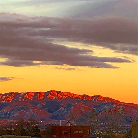 Albuquerque News New Mexico Clouds Celestial Sunset Outdoor