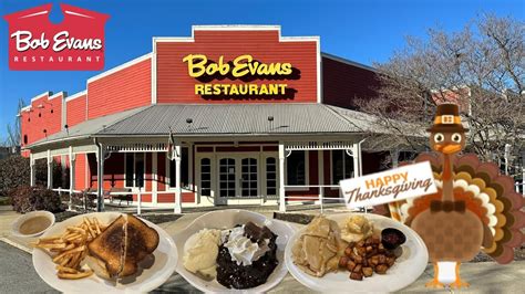 Bob Evans Restaurant Thanksgiving Edition Review Youtube