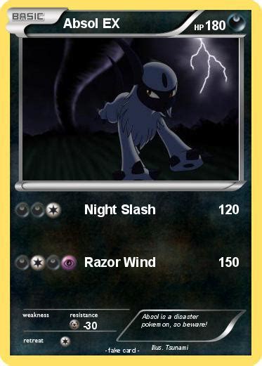 Pokémon Absol 1185 1185 Night Slash My Pokemon Card
