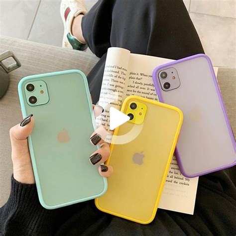 Nowsellers Simple Mint Hybrid Matte Bumper Case For Iphone For