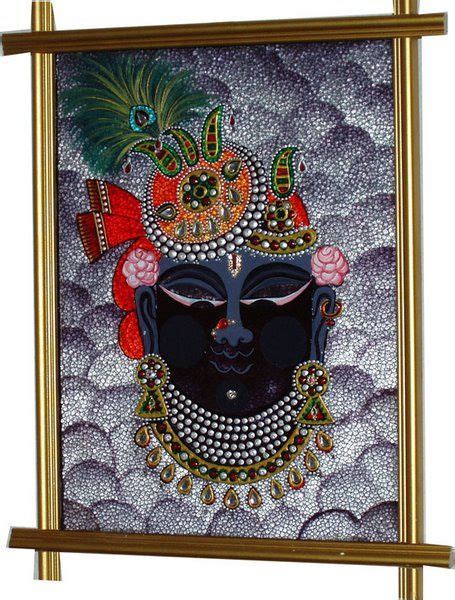 Shreenathji Rangoli Designs Krishna Wallpaper Design