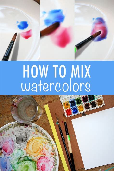 Mixing Colors May Seem Elementary But Learning How To Mix Watercolors