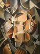 Ivan Vasilievich Kliun - The Clockmaker (1914) | Cubist paintings ...