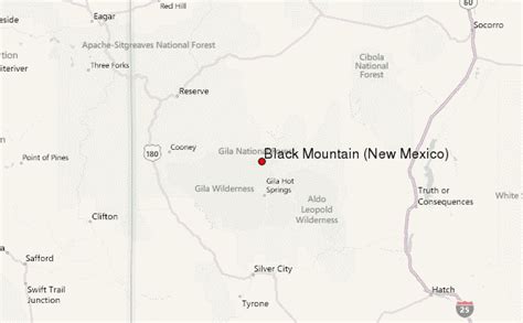 Black Mountain New Mexico Mountain Information