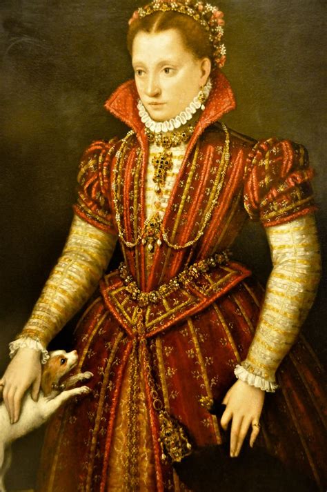 La Vinia Fontana Portrait Of A Noblewoman 1580 At National Museum Of