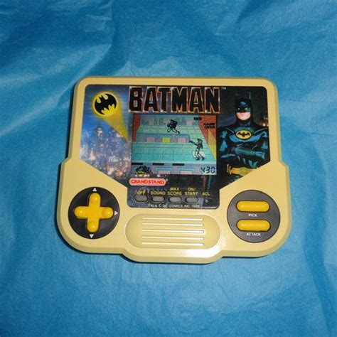 Batman Grandstand Electronic Lcd Handheld Video Game Film Etsy Uk