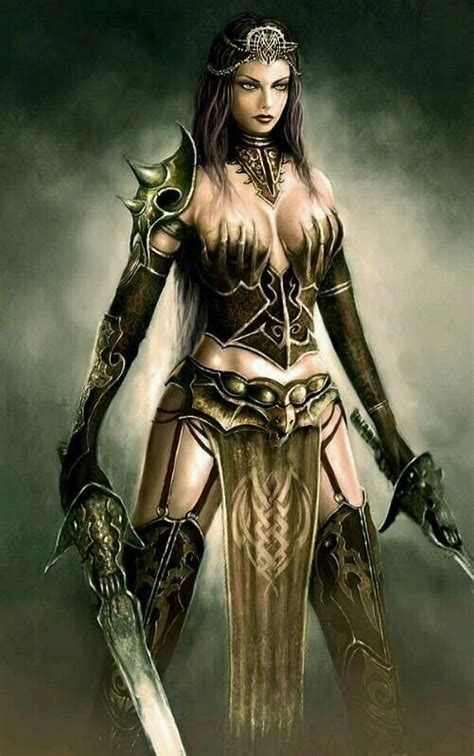 untitled female warrior by greenicedragons on deviantart