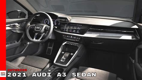 2021 Audi A3 Sedan Interior Cabin Youtube