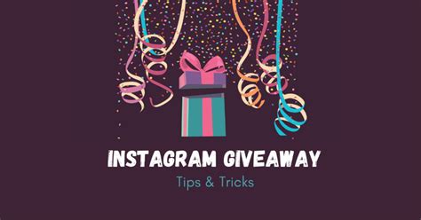 How To Do An Instagram Giveaway Tips And Tricks