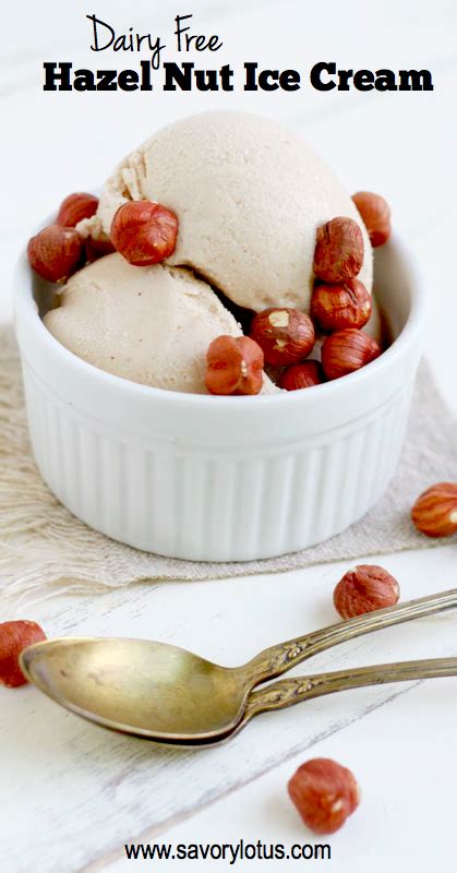 Sugar free & dairy free chocolate pudding this mama cooks! Hazelnut Ice Cream (dairy free, refined sugar free, paleo ...