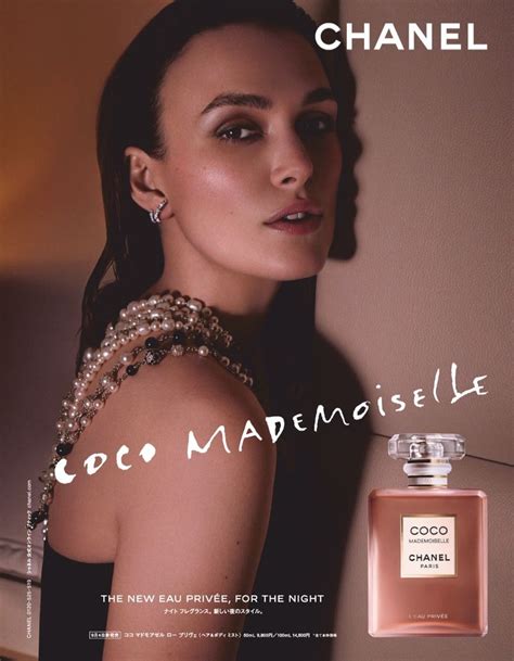 Keira Knightley Enchants in Chanel Coco Mademoiselle LEau Privée Ad Coco mademoiselle Coco