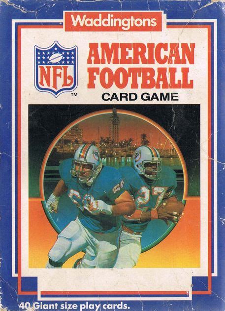 Nfl American Football Card Game Board Game Boardgamegeek