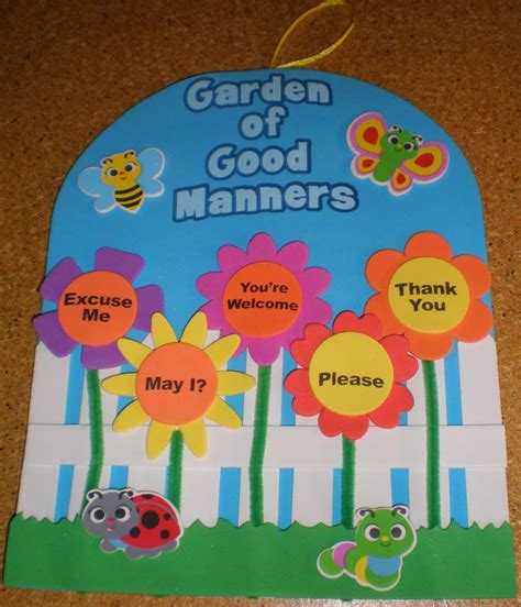 Petersham Bible Book And Tract Depot Garden Of Good Manners Sign Craft Kit