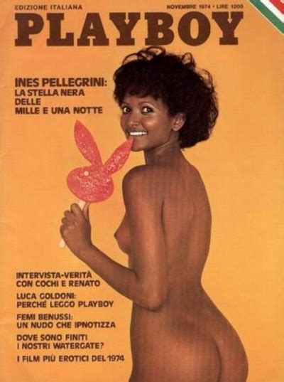 Ines Pellegrini On The Cover Of Playboy Italia No Tumbex