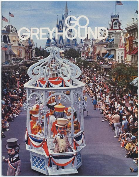 go greyhound magazine cover article disney s america on parade at