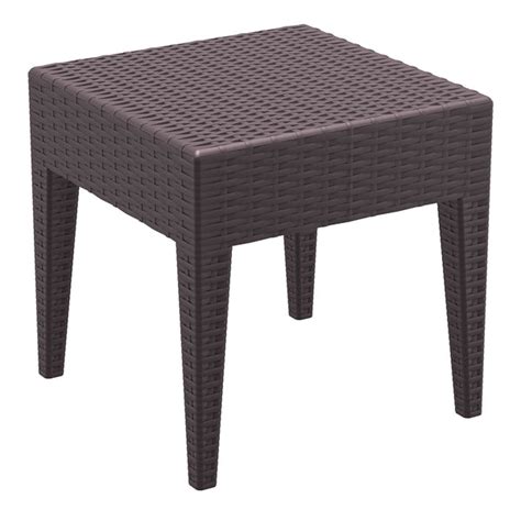 Panama Outdoor Side Table In Stock Nufurn Commercial Furniture