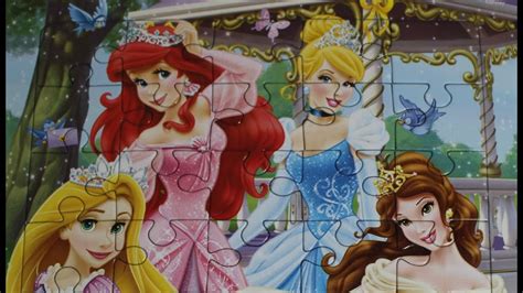 Rompecabezas De Las Princesas De Disney Youtube