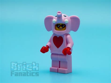 Exclusive Valentines Day Elephant Minifigure At Lego Stores