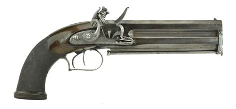 English Flintlock Howdah Pistol By Lacy And Co Ah5430