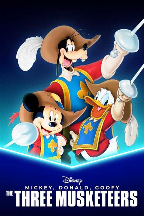 Mickey Donald Goofy The Three Musketeers 2004 Diiivoy The